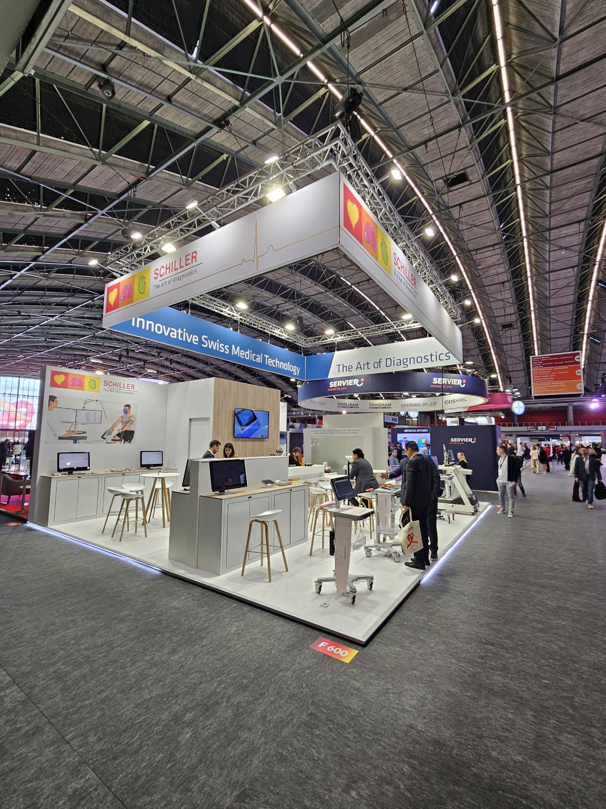 Messeauftritt Schweiz — internationaler Messestand